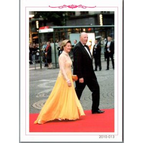 Kong Harald og Dronning Sonja - dkroyalpress u/n - 12x17 cm. - Ubrugt