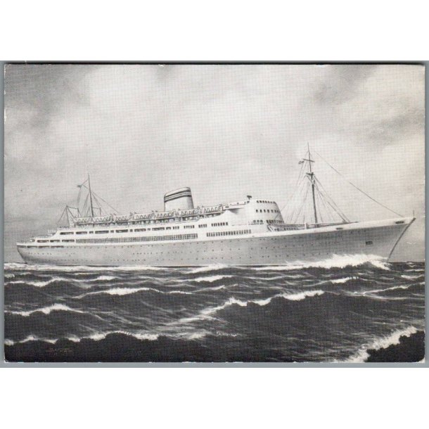 M/S BergensFJORD - Norwegian America Line - Ubrugt