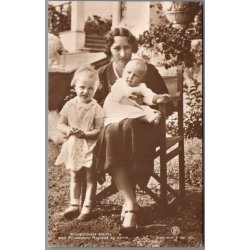 Kronprinsesse Martha med Prinsesserne Ragnhild og Astrid - Eberh. 63 - Ubrugt