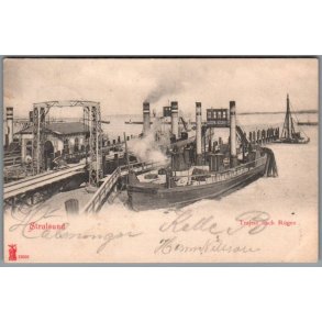 Stralsund - Traject nach Rgen - Tyskland - Brugt