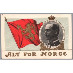 Alt for Norge - Kong H�kon VII. - C. Stender u/n - Ubrugt