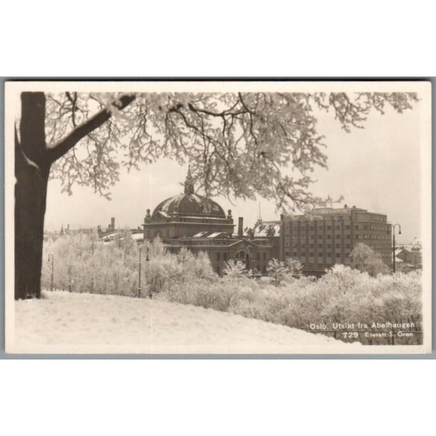 Oslo - Utsikt fra Abelhaugen - Norge - Ubrugt