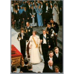 Dronning Beatrix i Nieuwe Kirke - spanjersberg 817 - Ubrugt