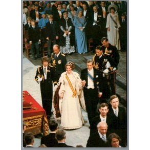 Dronning Beatrix i Nieuwe Kirke - spanjersberg 817 - Ubrugt