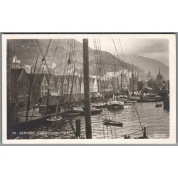 Bergen -  Tyskebryggen - Norge - Ubrugt
