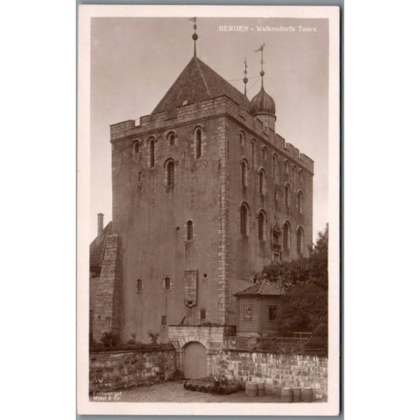 Bergen -  Walkendorfs Taarn - Norge - Ubrugt