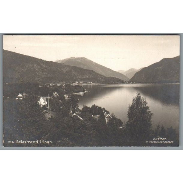 Balestrand Sogn -  Norge - Ubrugt