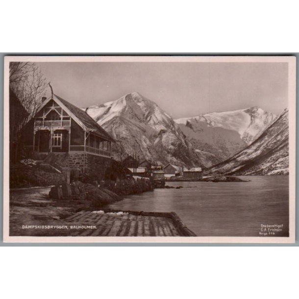 Dampskibsbryggen - Balholmen -  Norge - Ubrugt