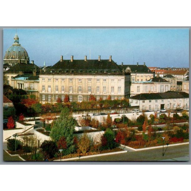 Amalienborg med Amaliehaven - Trojaborg K�B 27 - Ubrugt