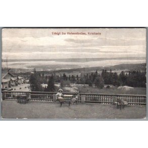 Udsigt fra Holmekollen - Kristania - Norge - Ubrugt