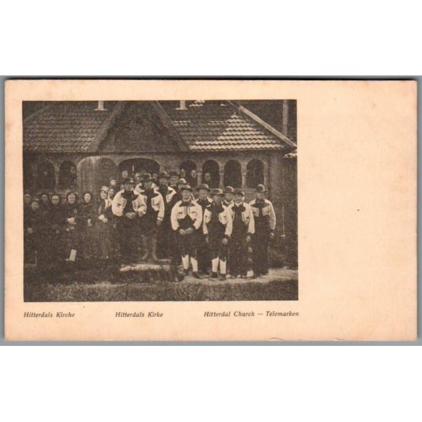 Hittendals Kirke - Telemarken  - Norge - Ubrugt