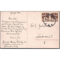Hornb�k 1928 - Postkort - Brugt