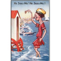 He Sees Me ! - Postkort - Ubrugt