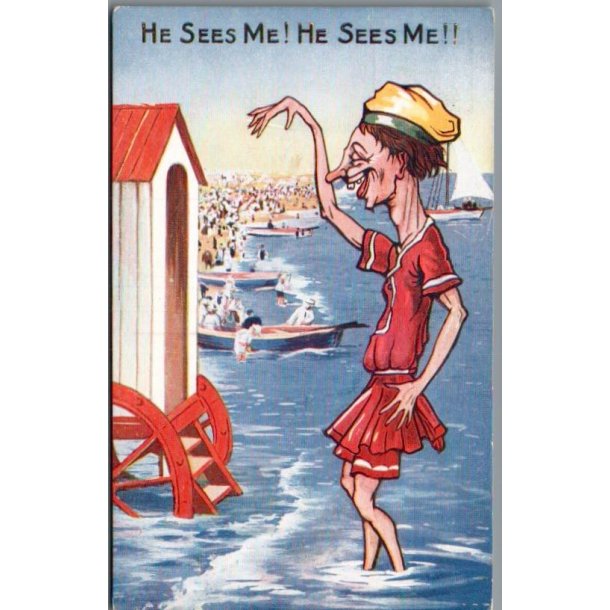He Sees Me ! - Postkort - Ubrugt
