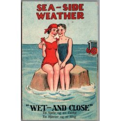 Sea - Side Weather - Postkort - Brugt