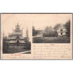 G�ls Stavekirke - Norge - Brugt - Svagt hj�rne !