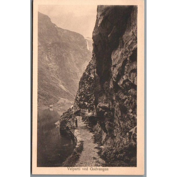 Vejparti ved Gudvangen - Norge - Ubrugt