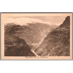 Flaamsdalen seet fra Vatnahalsen - Norge - Ubrugt