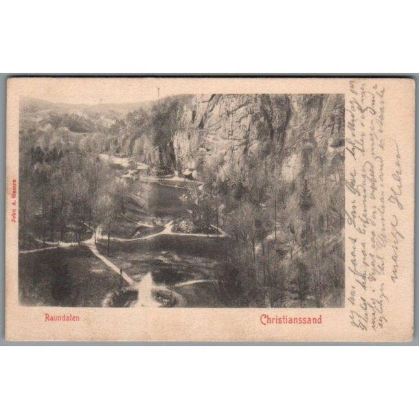 Christiansand - Ravndalen  - Norge - Brugt