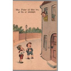 Humor - Postkort - Brugt