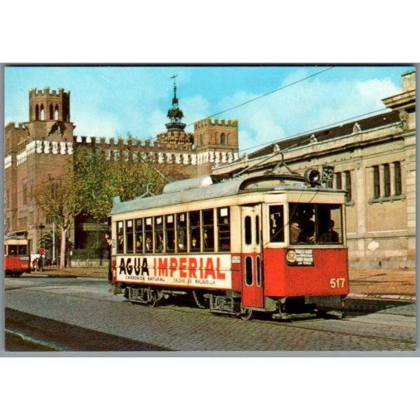 Sporvogn - Barcelona - Spanien - Ubrugt