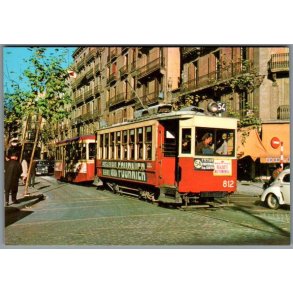 Sporvogn - Barcelona - Spanien - Ubrugt