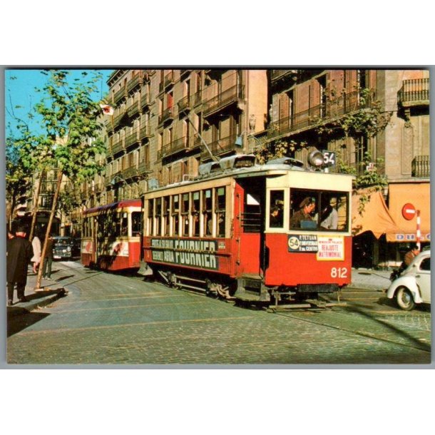 Sporvogn - Barcelona - Spanien - Ubrugt