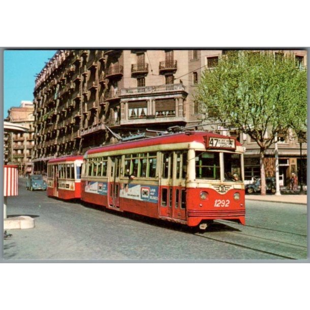 Sporvogn - Barcelona - Spanien - Ubrugt