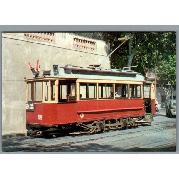 Sporvogn - Barcelona - Spanien - Ubrugt