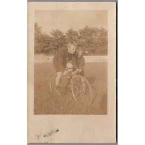 Cykelrytter - Fotokort - Brugt