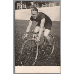 Cykelrytter - Fotokort - Ubrugt
