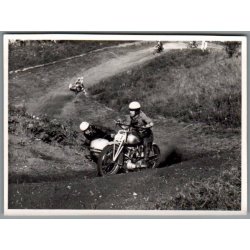 Motorcykel -  Foto 11 x 9 cm.