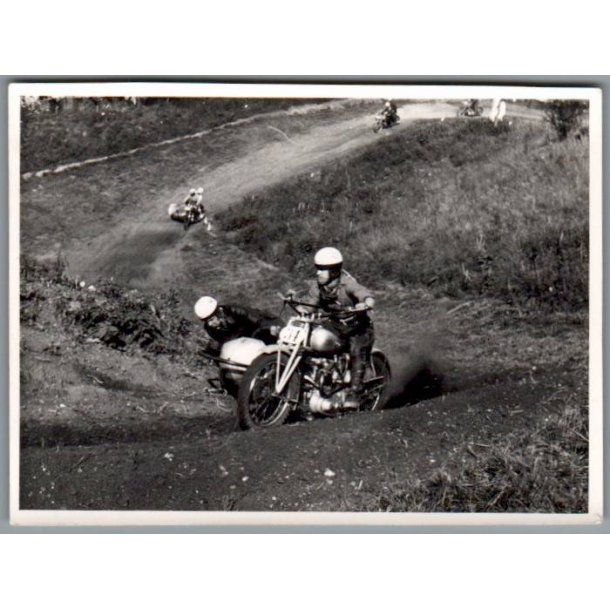 Motorcykel -  Foto 11 x 9 cm.