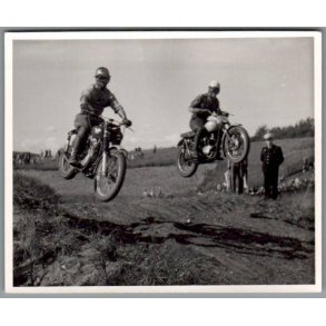 Motorcykel -  Foto 11 x 9 cm.