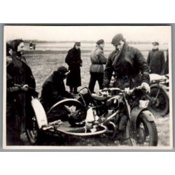 Motorcykel -  Foto 10 x 8 cm.