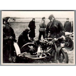 Motorcykel -  Foto 10 x 8 cm.