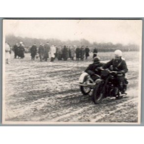 Motorcykel -  Foto 10 x 8 cm.