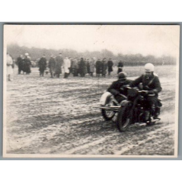 Motorcykel -  Foto 10 x 8 cm.