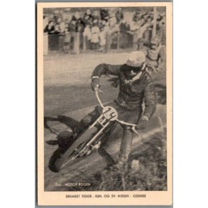 Motorcykel - E. Fisker - Sv. Nissen - Ubrugt - Limrest !