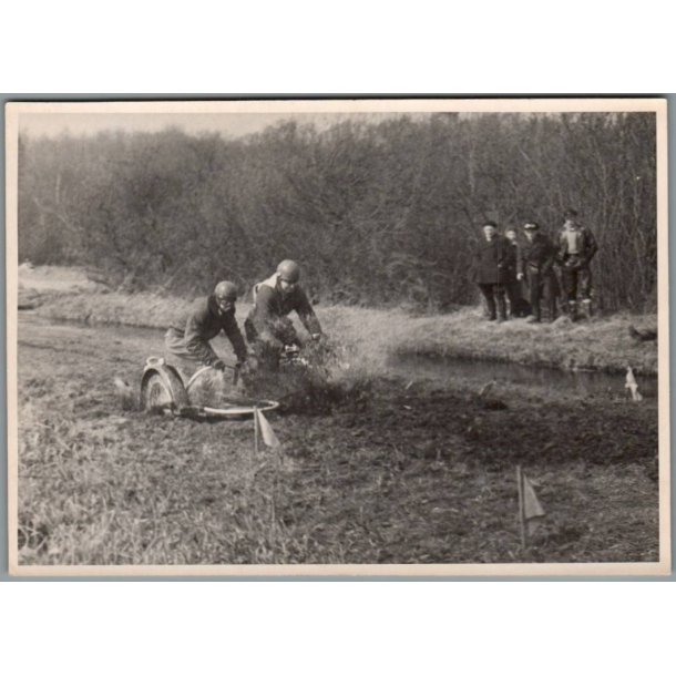 Motorcykel -  Foto 18 x12 cm.