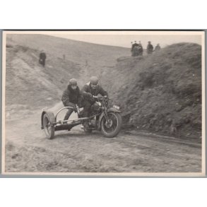 Motorcykel -  Foto 18 x12 cm.