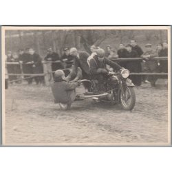 Motorcykel -  Foto 18 x12 cm.