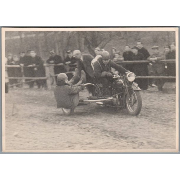 Motorcykel -  Foto 18 x12 cm.