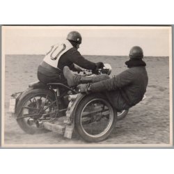 Motorcykel -  Foto 18 x12 cm.