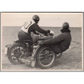 Motorcykel -  Foto 18 x12 cm.