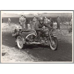 Motorcykel -  Foto 18 x12 cm.