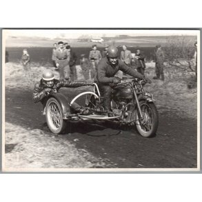 Motorcykel -  Foto 18 x12 cm.