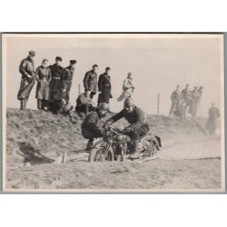 Motorcykel -  Foto 18 x12 cm.