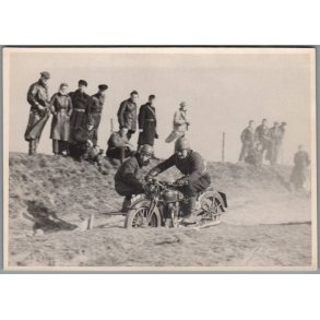 Motorcykel -  Foto 18 x12 cm.