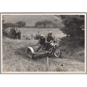 BSA Klubben - 1947 - Ved Stenlse -  Foto 18 x12 cm.